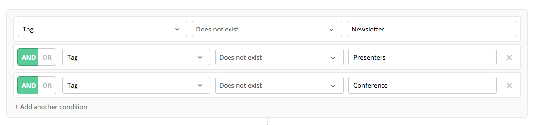 Advanced Search And/Or Conditions – T2Connect