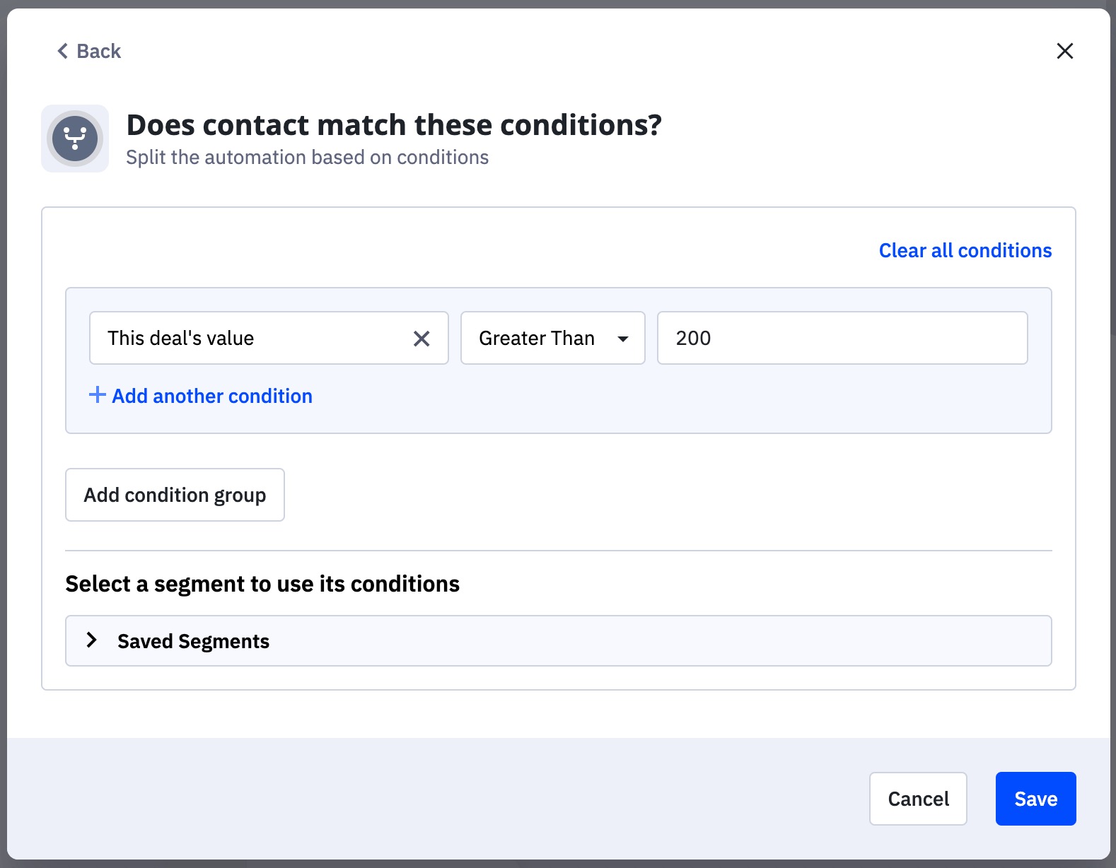 Exemple La valeur de cette transaction est supérieure à 200, ce qui déclenche des conditions spécifiques.jpg