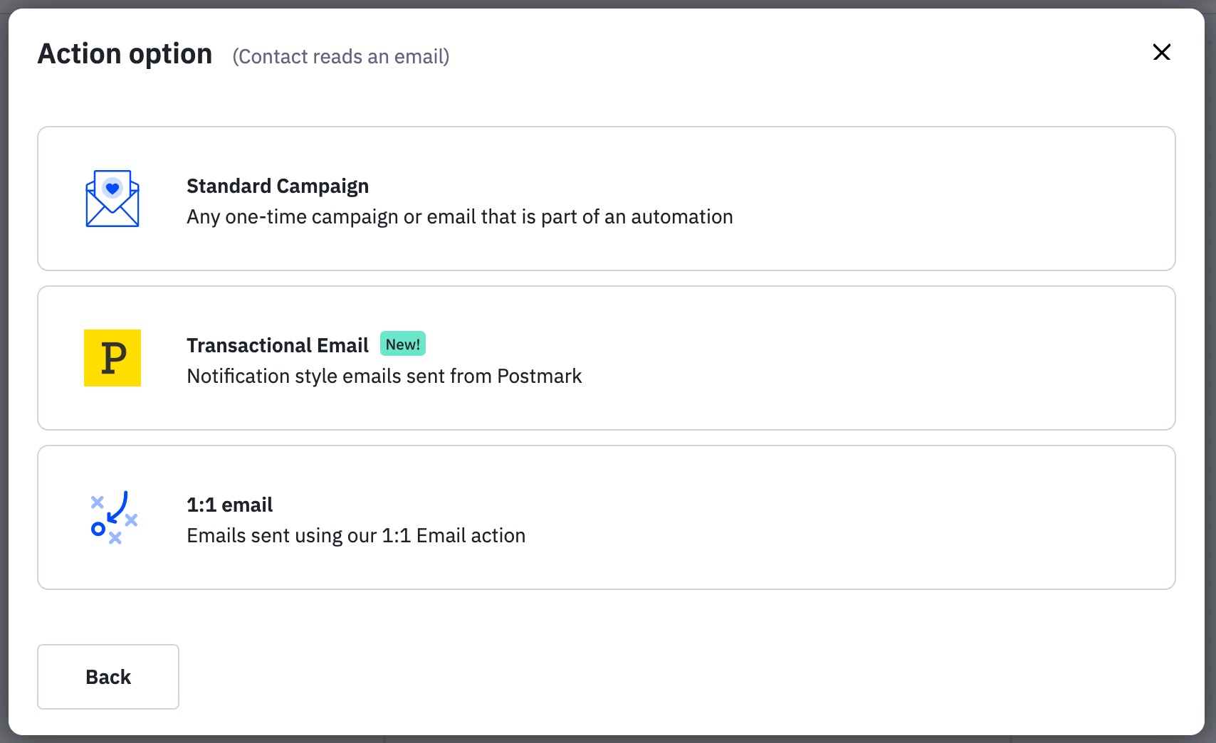 Déclencheur Ouverture/lecture d’un e-mail