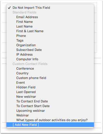 Map into new field dropdown add new field option.png