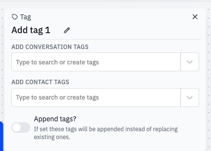Image of the tag configuration modal.