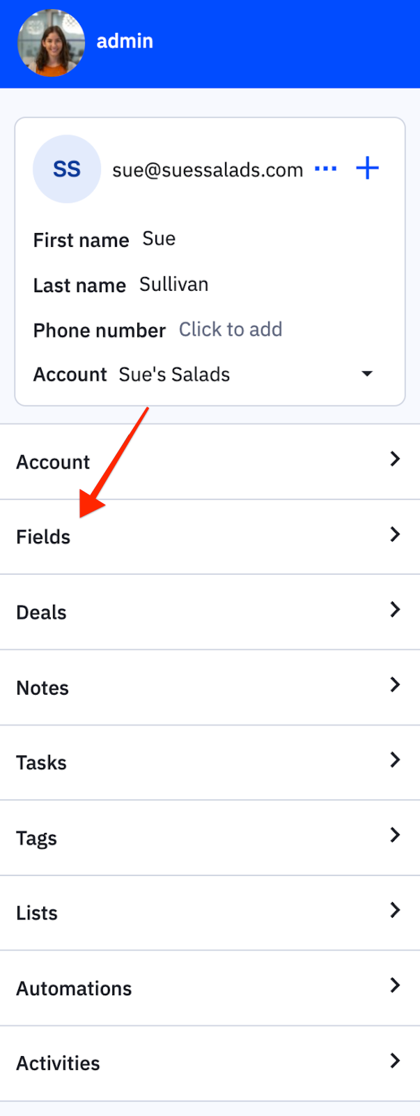 Fields_option_in_ActiveCampaign_Chrome_Extension.png