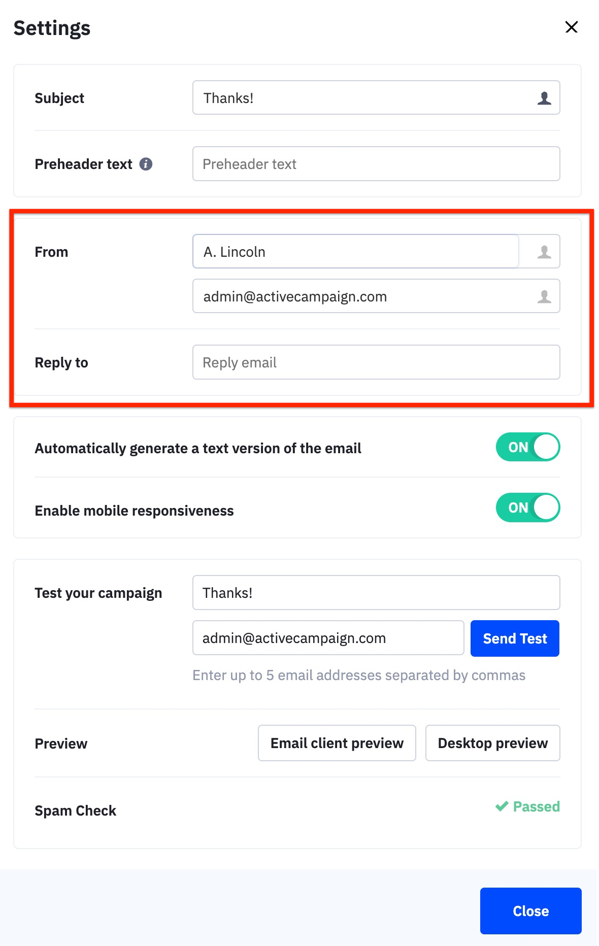 How to change the login email – ActiveCampaign Help Center