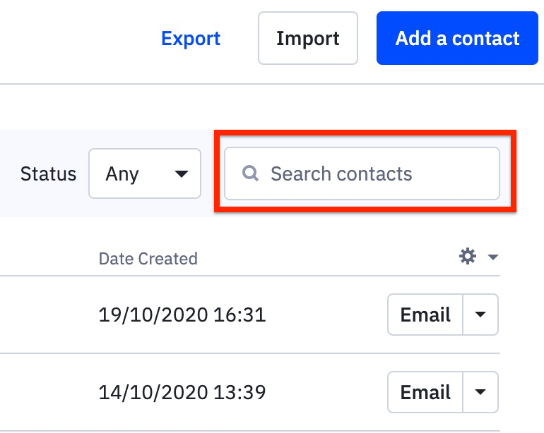 Search Bar on Contacts Overview.jpg