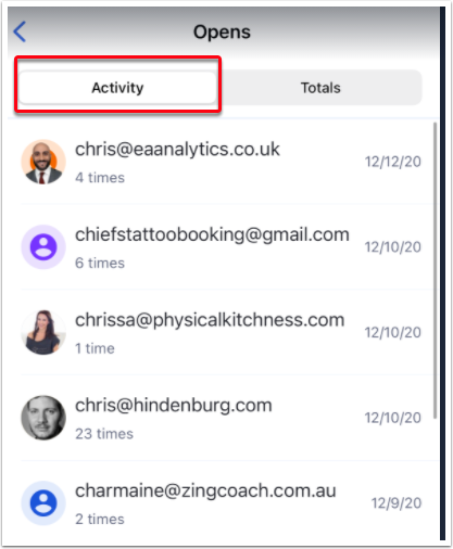 Beispiel_für_Kampagnenbericht_mit_Öffnungen_und_Aktivitäten_in_der_ActiveCampaign_mobile_app.png