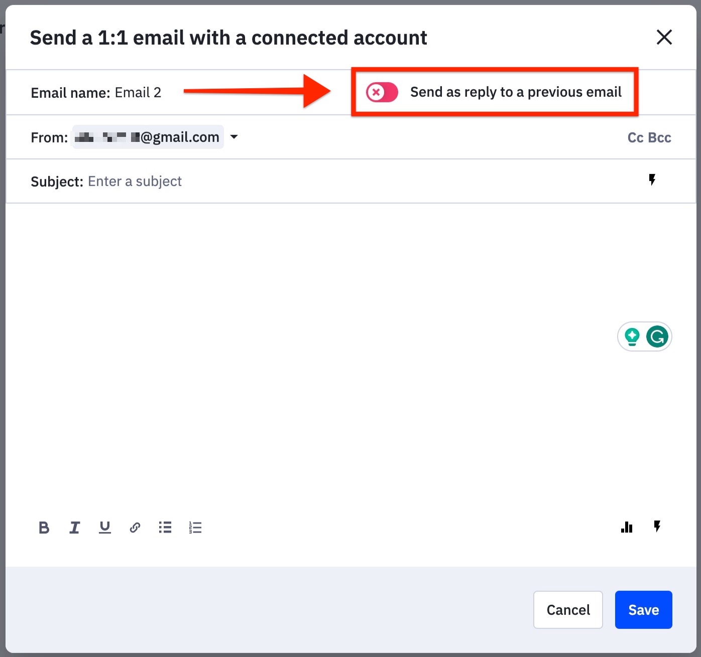 How to use 11 email threading in Automations ActiveCampaign Help Center
